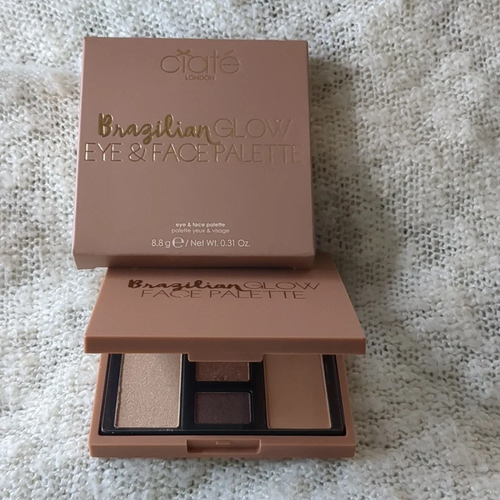 Ciaté London Brazilian Glow Eye & Face Palette in Light Medium, 8.8g/0.31oz